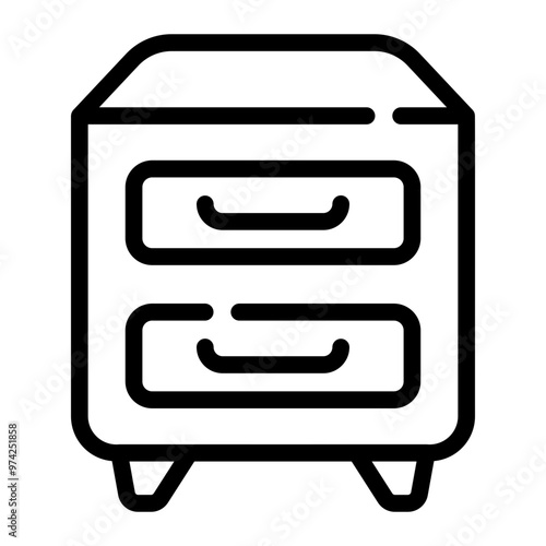 drawer Line Icon