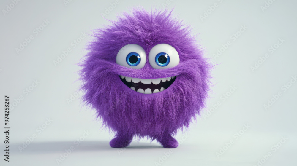 Happy Furry Monster.