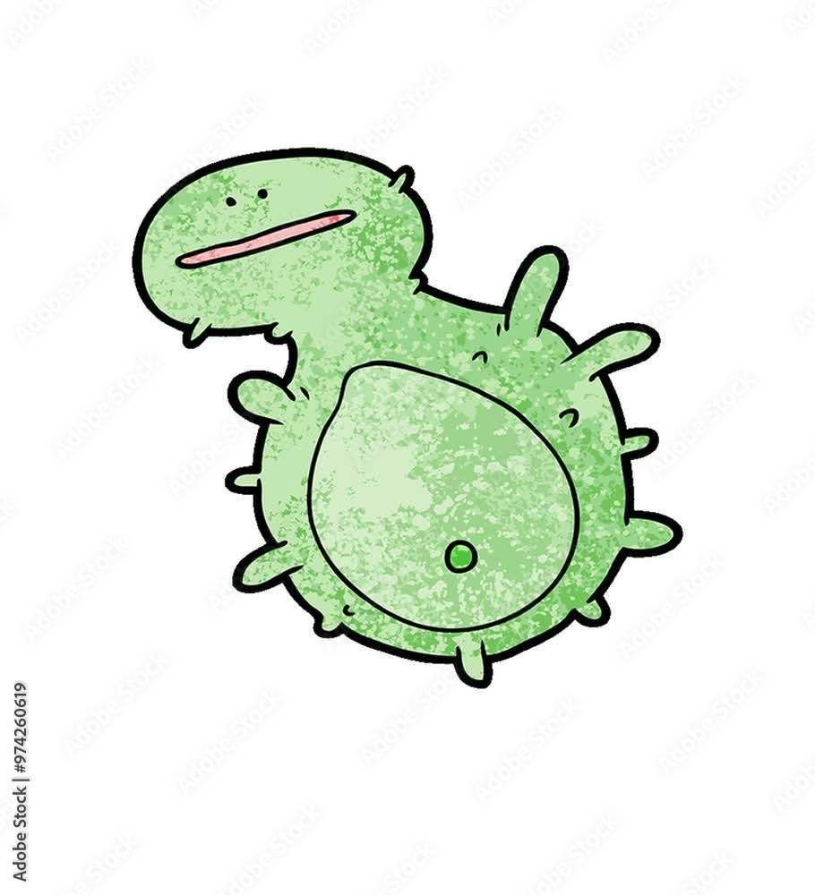 cartoon germ cartoon germ