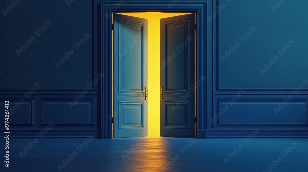 Open Door to Light. Open Door to Light.
