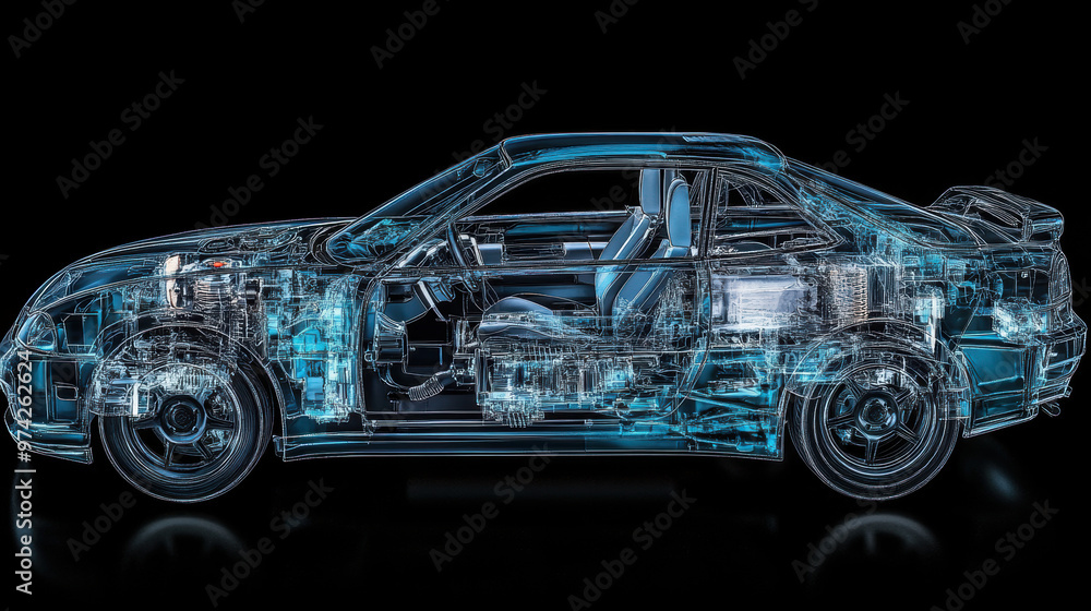 X-Ray Car. X-Ray Car.