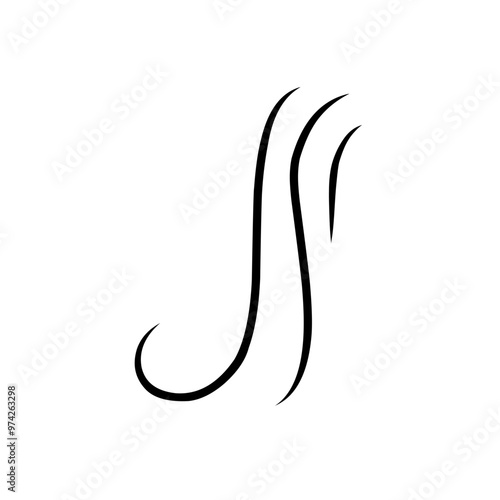 hairline illustration
