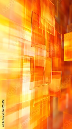 an abstract light tangerine abstract background with squares on it, in the style of intersecting planes