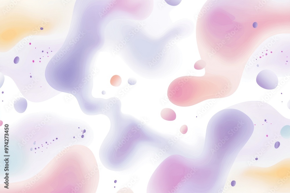 Fototapeta premium Abstract Fluid Shapes Background with Gradient Colors - Perfect for Modern Design Projects