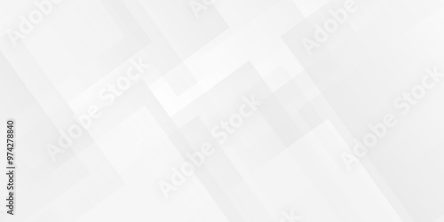 Vector paper wave technology smooth carve blank white gradient abstract background with lines light triangle texture background. geometric white empty square creative diamond concept wall web design.