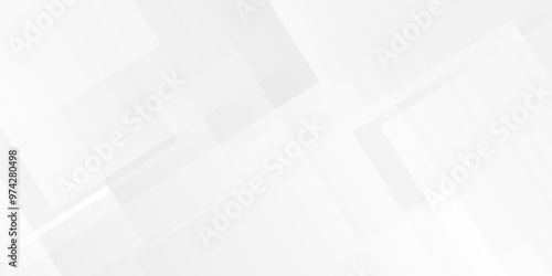 Vector curve geometric elegant dynamic abstract triangle paper wave technology smooth carve blank white gradient square line minimal creative concept banner web background.	
