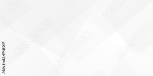 Vector curve geometric elegant dynamic abstract triangle paper wave technology smooth carve blank white gradient square line minimal creative concept banner web background.	
