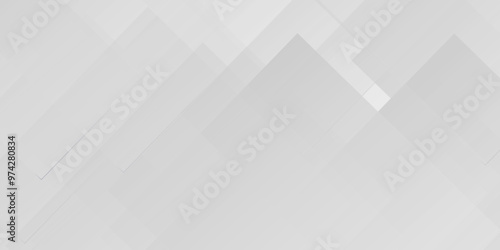 Vector minimal geometric abstract triangle paper wave technology smooth carve blank white gradient square line minimal creative diamond concept smooth poster banner web background.