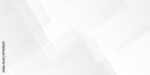 Vector minimal geometric abstract triangle paper wave technology smooth carve blank white gradient square line minimal creative diamond concept smooth poster banner web background.	
