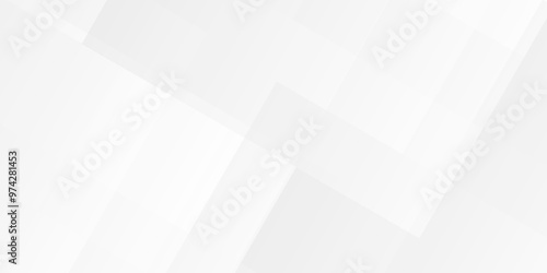 Vector abstract triangle paper wave technology smooth carve blank white gradient square line minimal creative concept banner web background.