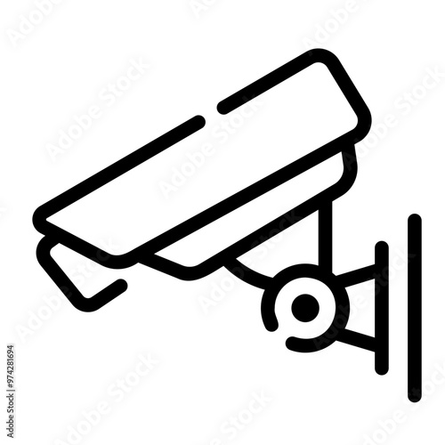 cctv Line Icon