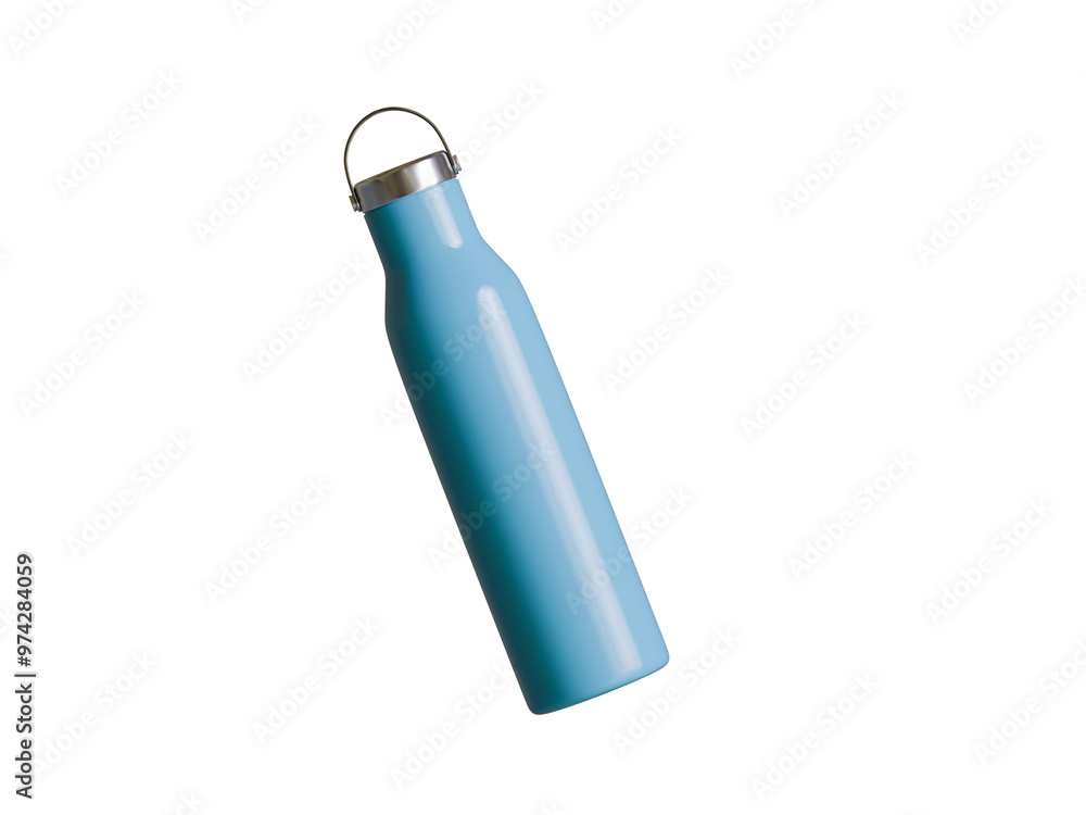 Water bottle and metal texture for cap with transparent background Water bottle and metal texture for cap with transparent background