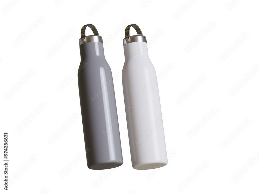 Water bottle and metal texture for cap with transparent background Water bottle and metal texture for cap with transparent background
