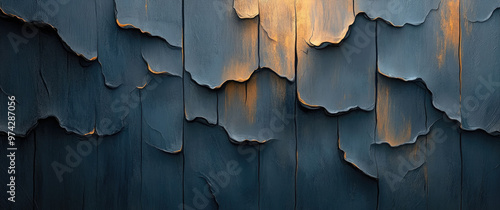 Paper texture on the wall with veins. Created with Ai