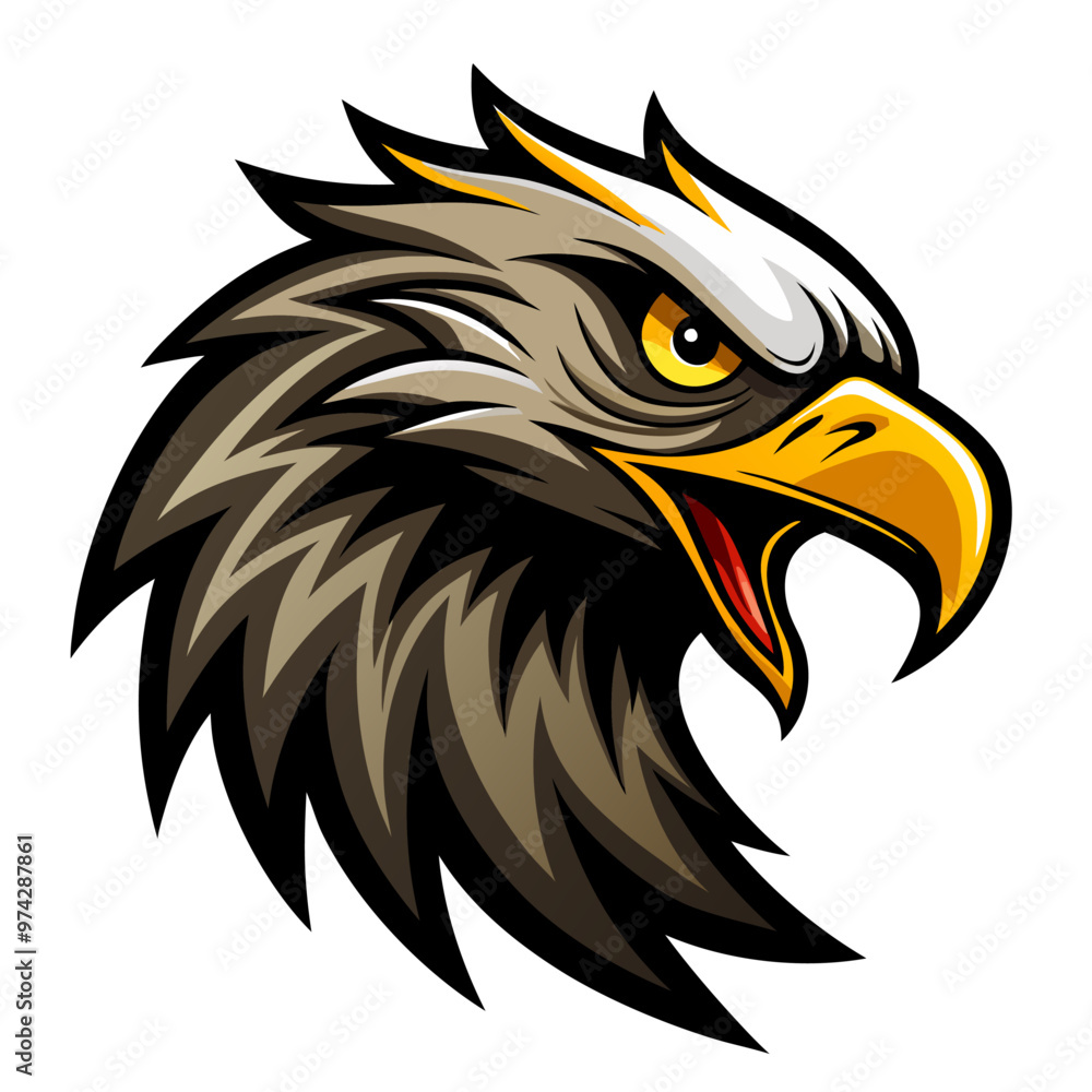 Fototapeta premium Aggressive Eagle