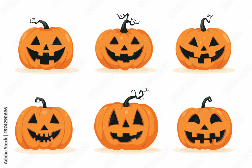 Halloween pumpkin isolated Halloween pumpkin isolated