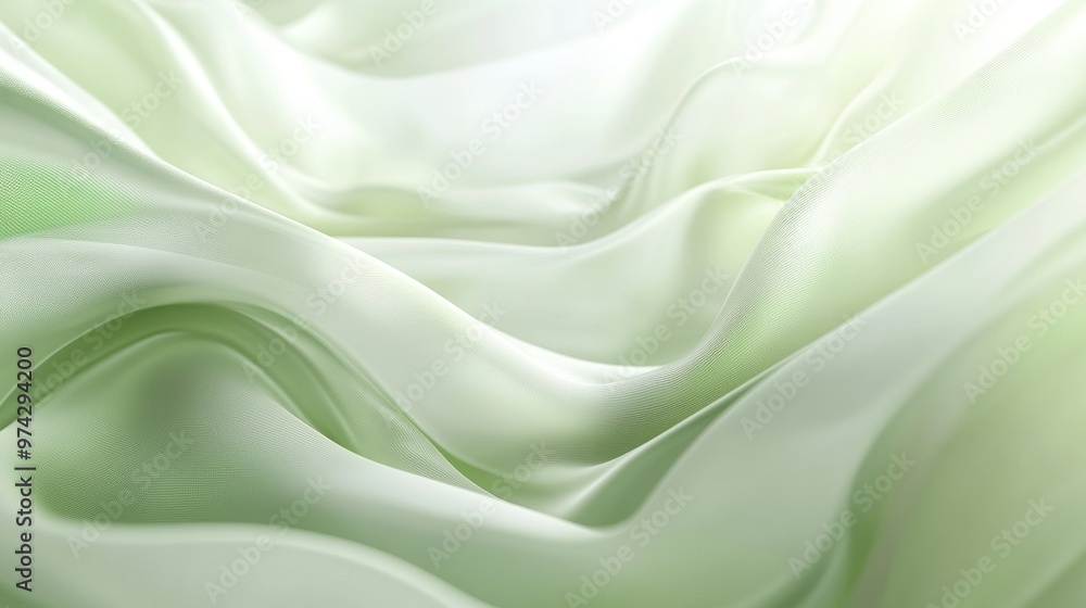 Fototapeta premium Elegant light green background with soft textures and delicate lighting, creating a clean and inviting visual space for design projects