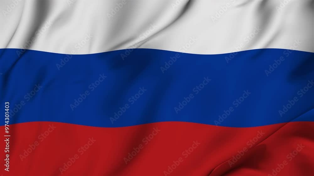 A beautiful view of the Russia flag video. 3d flag-waving video. Russia flag 4K resolution. A beautiful view of the Russia flag video. 3d flag-waving video. Russia flag 4K resolution.