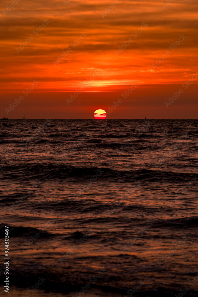 Beautiful Sunsets in Nieuwpoort, Noordzee Beautiful Sunsets in Nieuwpoort, Noordzee