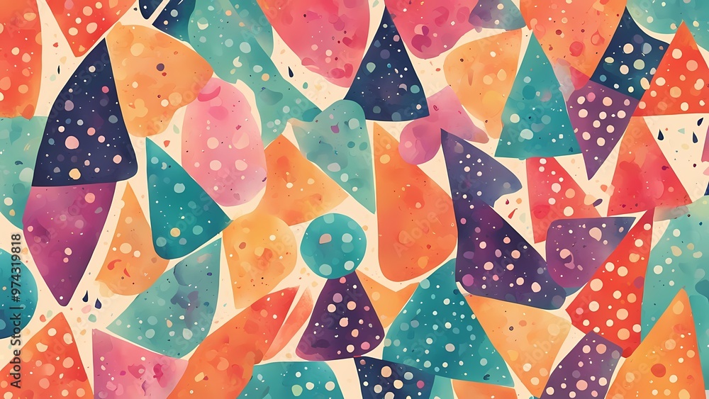 Colorful seamless pattern background design Colorful seamless pattern background design