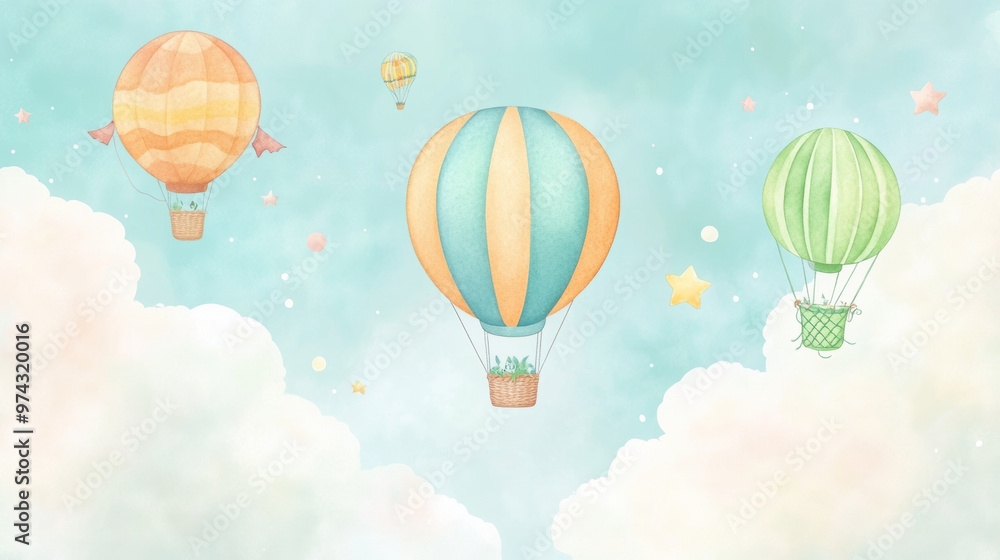 Hot Air Balloons Dreams. Hot Air Balloons Dreams.