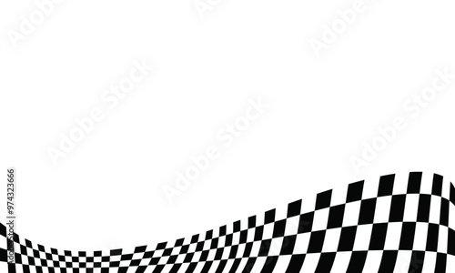 Race flag design background vector illustration