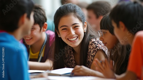 Embracing Cultural Diversity: International Classroom Where Students from Various Countries Learn Together