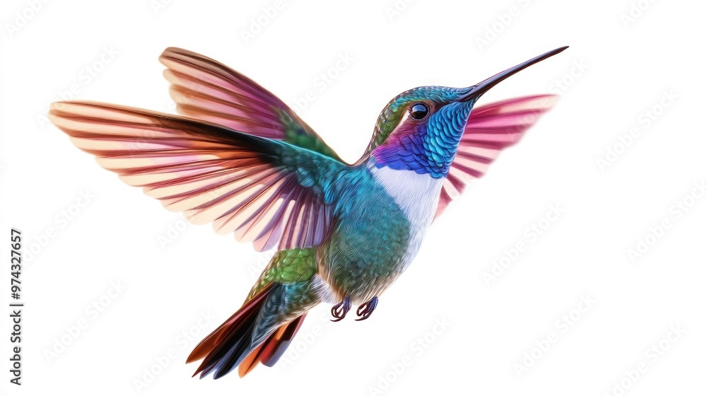 Hummingbird in Flight Hummingbird in Flight