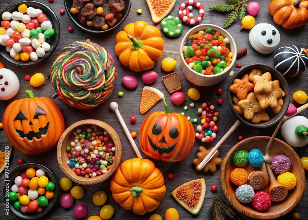 halloween candy spread spooky sweets mood board concept halloween candy spread spooky sweets mood board concept