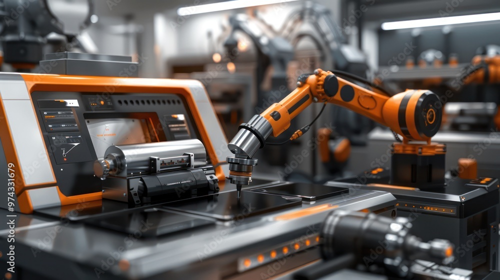Industrial Automation: Robotic Arm in Action Industrial Automation: Robotic Arm in Action