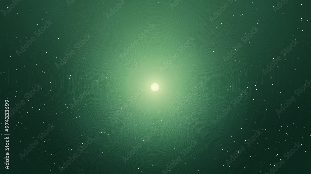 Simple green background with small gray dots in the center, creating a subtle focus. The simple design enhances the professional infrared brand style, making it look clean and modern.