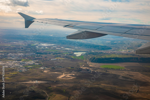 Dublin, Ireland - Flying over the city