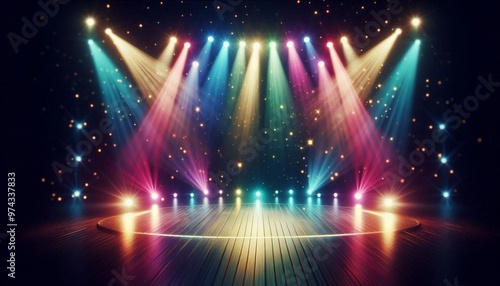 Colourful Stage Spotlights Add Drama to Any Event 