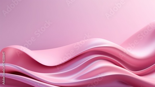 A soft, pink abstract background with flowing, curved lines. The smooth, silky texture creates a sense of elegance and sophistication.