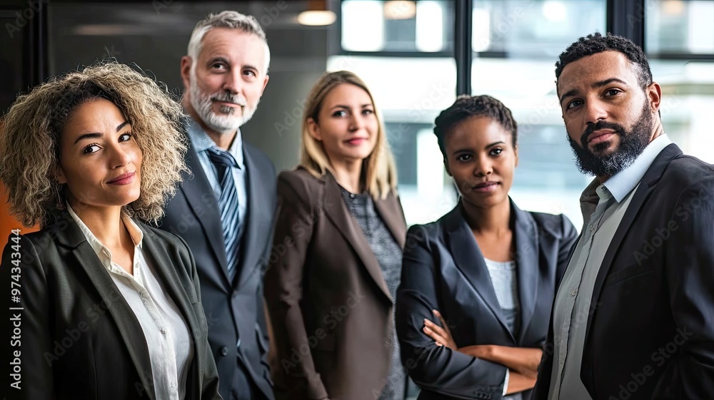 Confident Business Team in Office