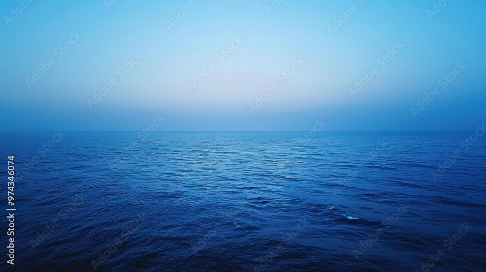 Serene Ocean Horizon Serene Ocean Horizon