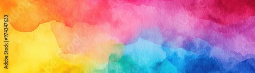 Creative paint splashes, soft gradients, fluid abstract design, watercolor style