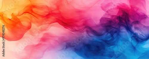 Drifting pigments, subtle tone transitions, fluid abstract design, watercolor style
