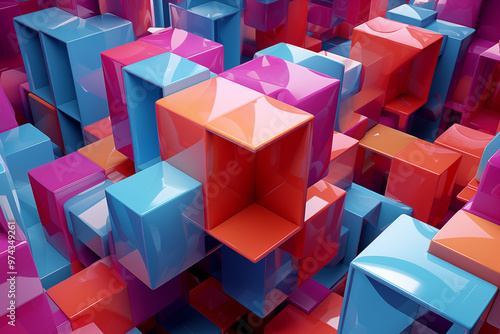 graphic design of creative abstract image
