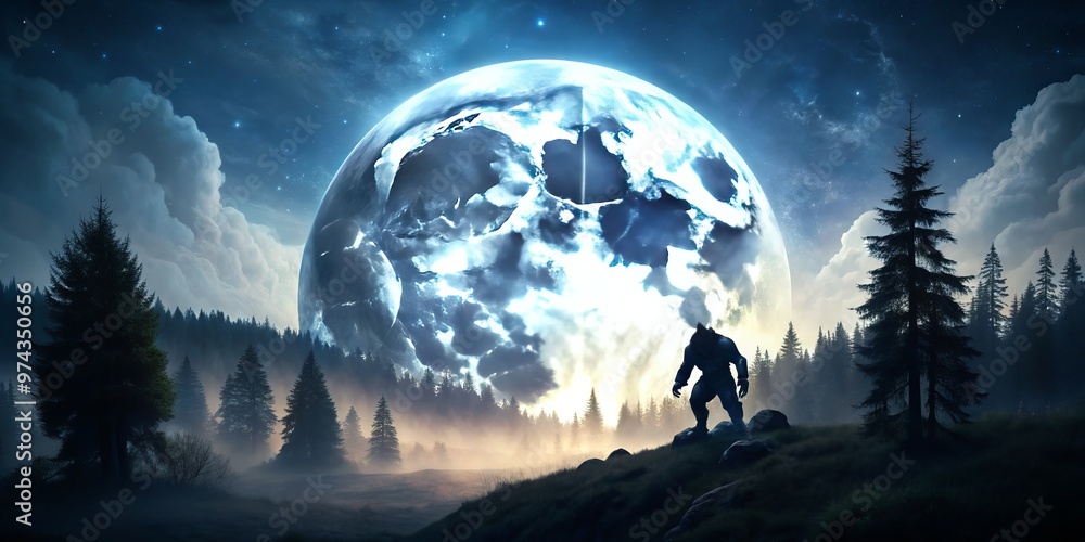 Monstrous moonlight Monstrous moonlight