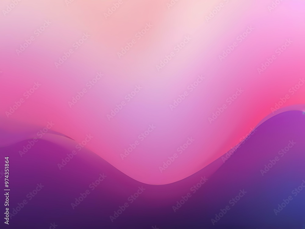 Naklejka premium Abstract background gradient base color blue purple pink blurred and wavy