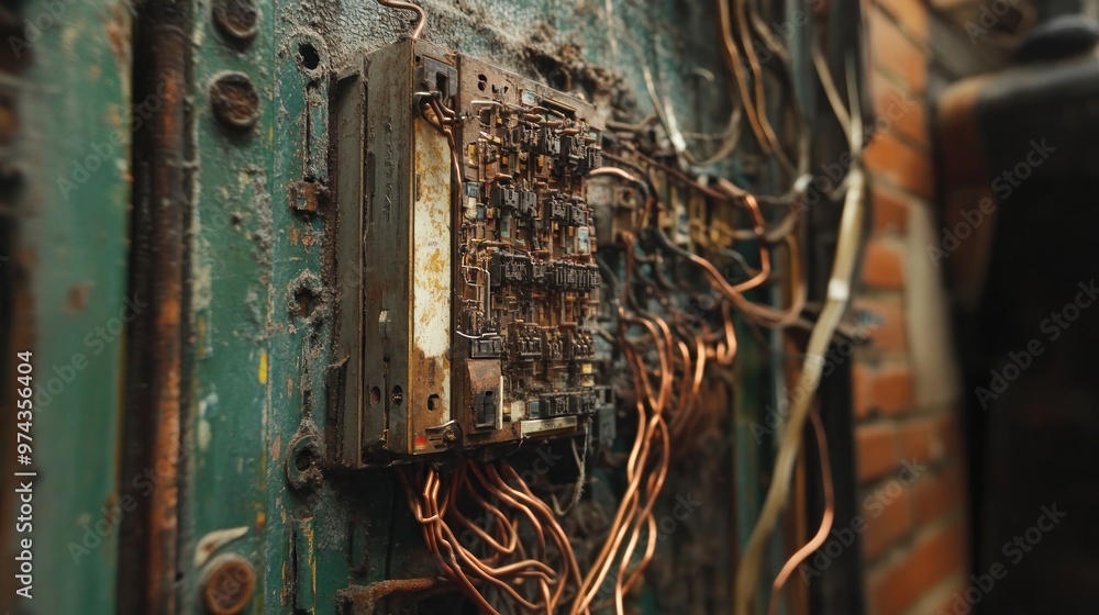 Old Electrical Panel