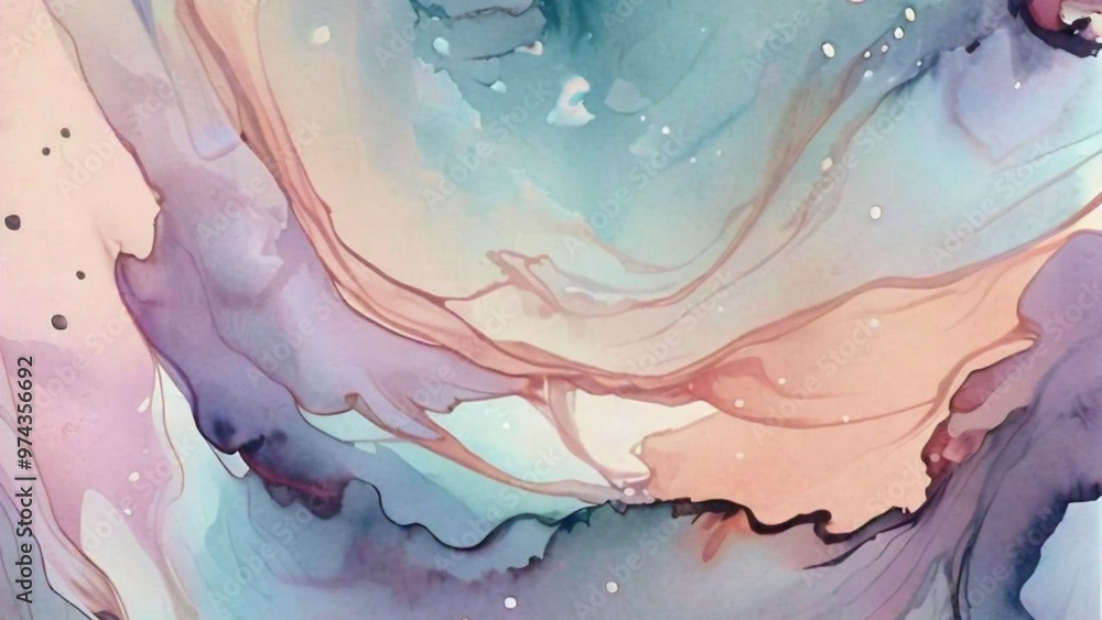 Fototapeta premium abstract watercolor background with hand 4k full hd high quality background 