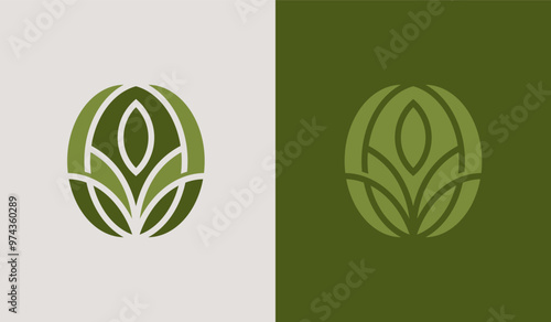 Leaf Flower Tree Monoline. Universal creative premium symbol. Vector sign icon logo template. Vector illustration