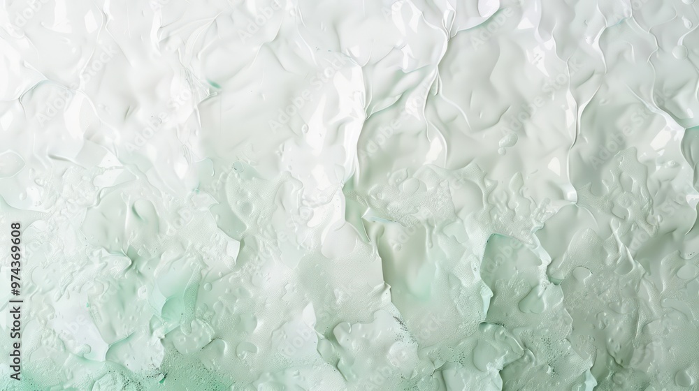 Obraz premium Abstract White and Green Texture