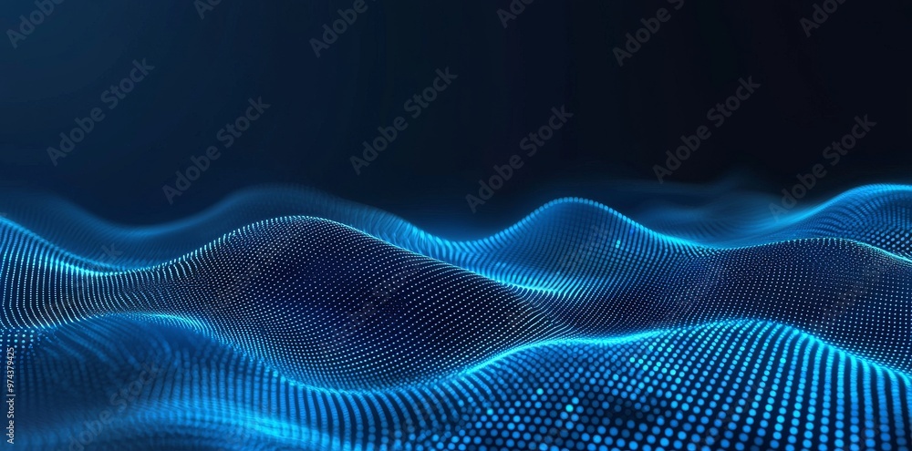 Imaginations of futurism and digital technology and innovation concepts depicted in a futuristic blue perspective. Imaginations of futurism and digital technology and innovation concepts depicted in a futuristic blue perspective.
