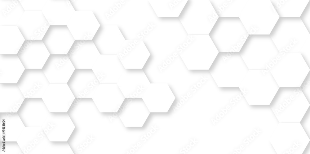 Vector abstract 3d white hexagon realistic mesh cell honeycomb texture. geometric white grid emboss hexagonal background. luxury emboss honeycomb white pattern shadow polygonal square web connection. Vector abstract 3d white hexagon realistic mesh cell honeycomb texture. geometric white grid emboss hexagonal background. luxury emboss honeycomb white pattern shadow polygonal square web connection.