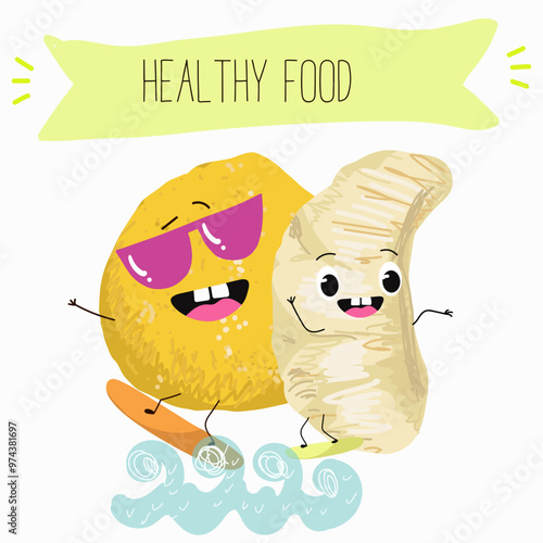 Pomelo fruit, tropical exotic citrus, vector isolated food icon, funny character. Pummelo or shaddock fruits , tropic farm juicy exotic fruits harvest, sweet fruity dessert. Hand drawn vector.