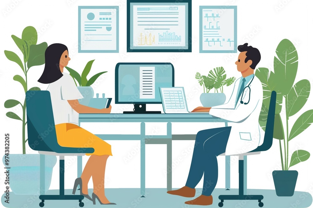 Doctor Consultation with Patient Doctor Consultation with Patient