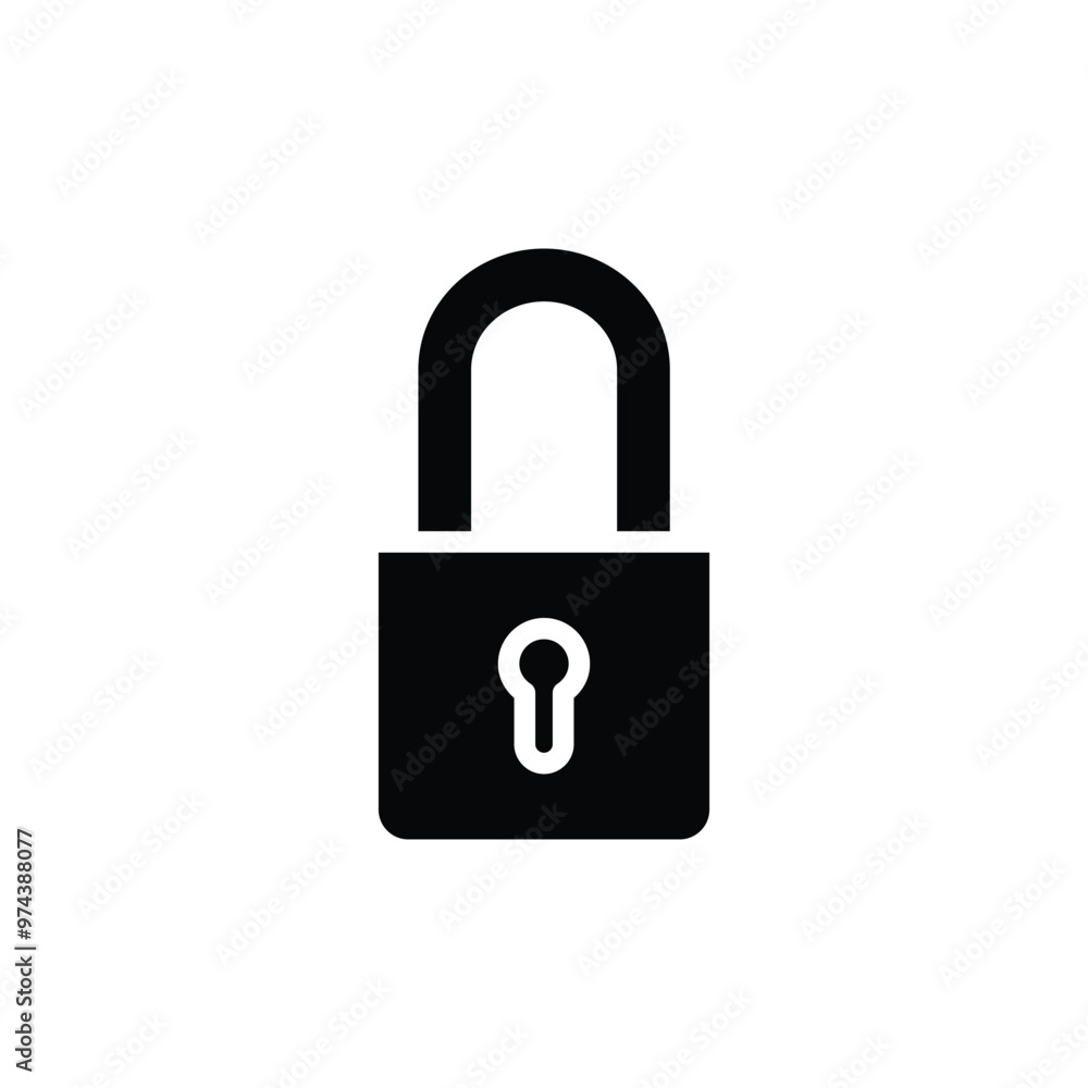 pad lock solid icon vector design good for web or mobile app pad lock solid icon vector design good for web or mobile app